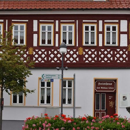 Apartment Therme Natur - Ferienhaus "Zum Goldenen Loewen" Bad Rodach Exterior photo
